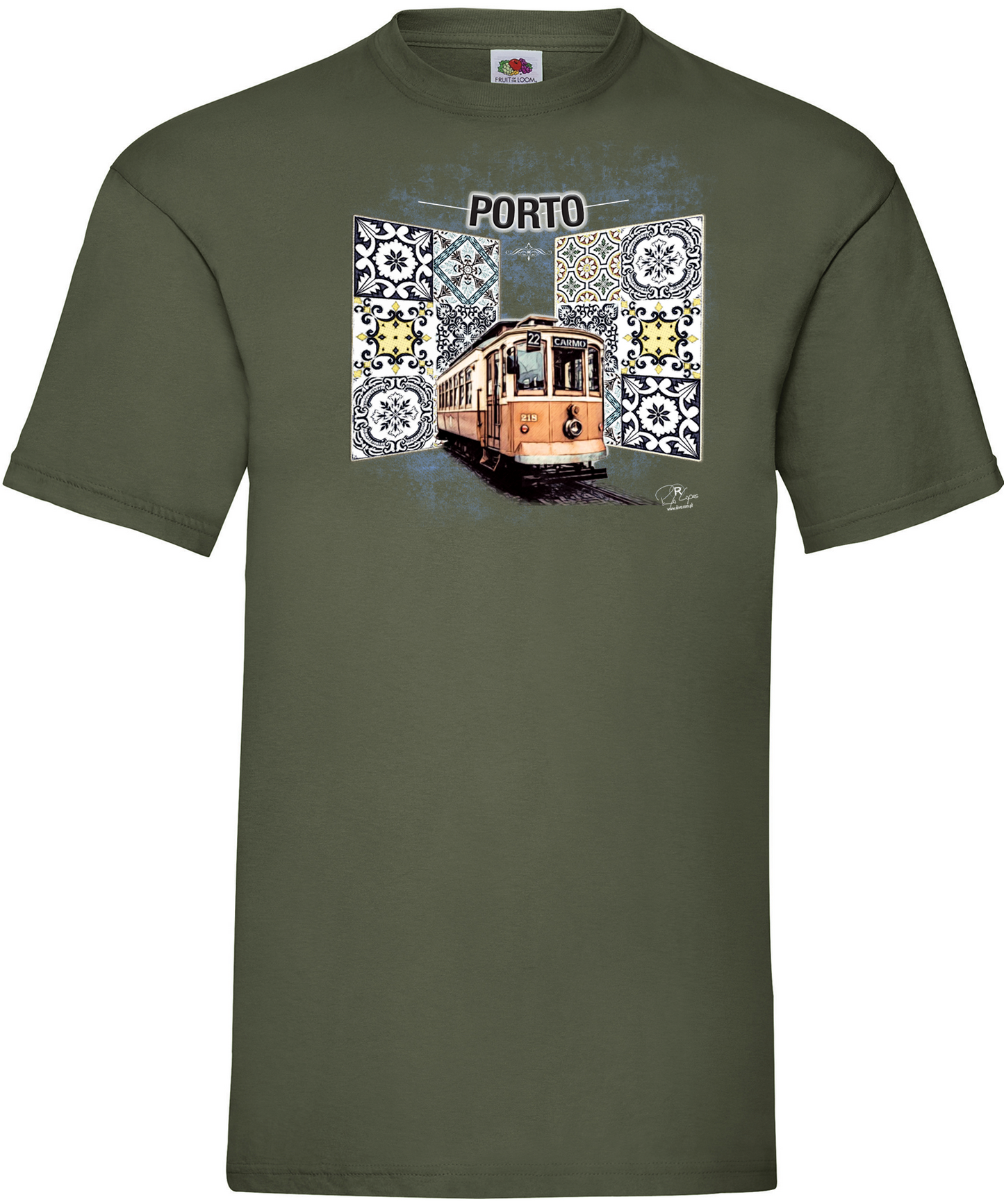 T-shirt Espelho Painel de Azulejos Porto