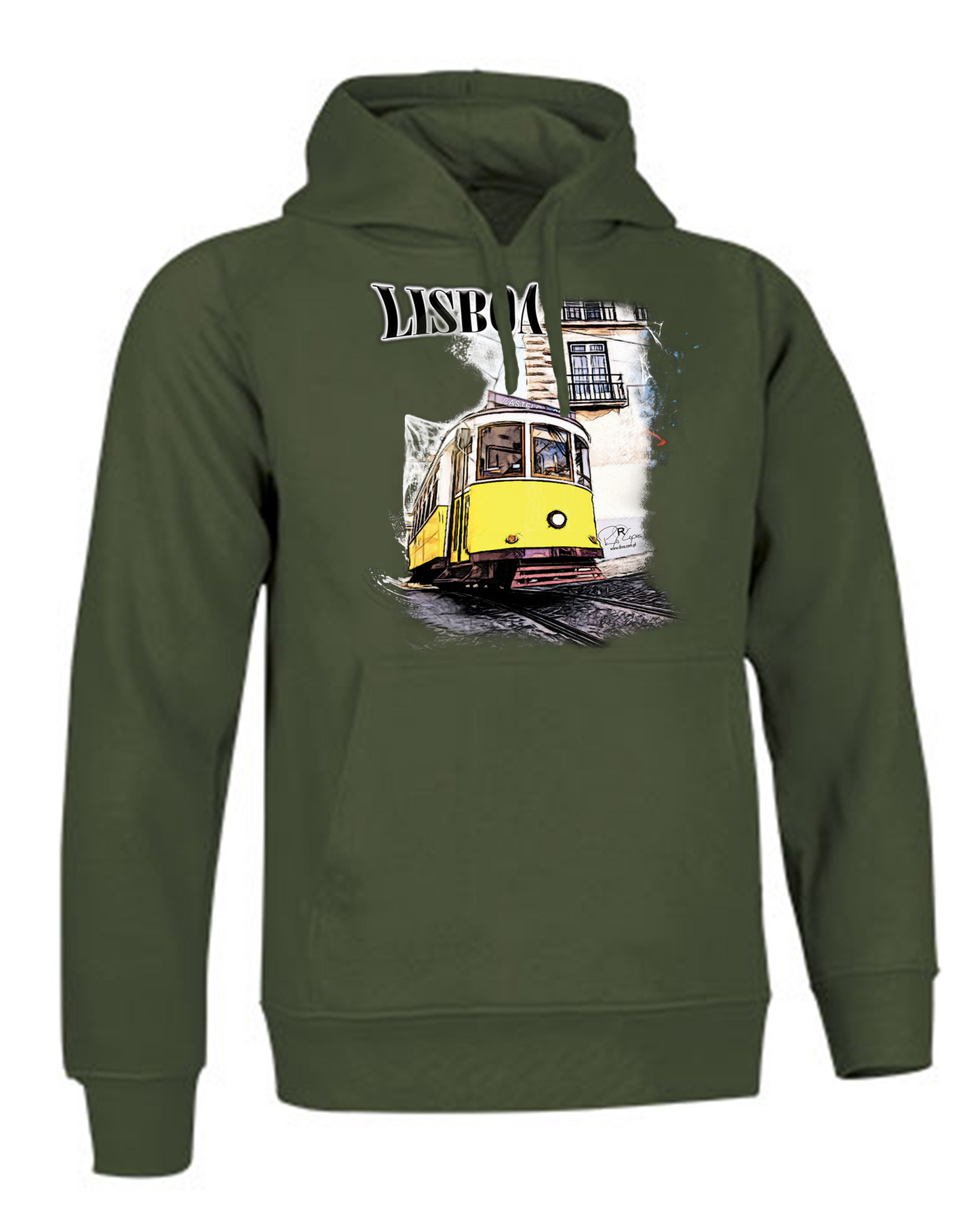 Sweatshirt Valento com Capuz, Crazy Tram