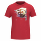 T-shirt de Criança Kariban  Bandeira Templários