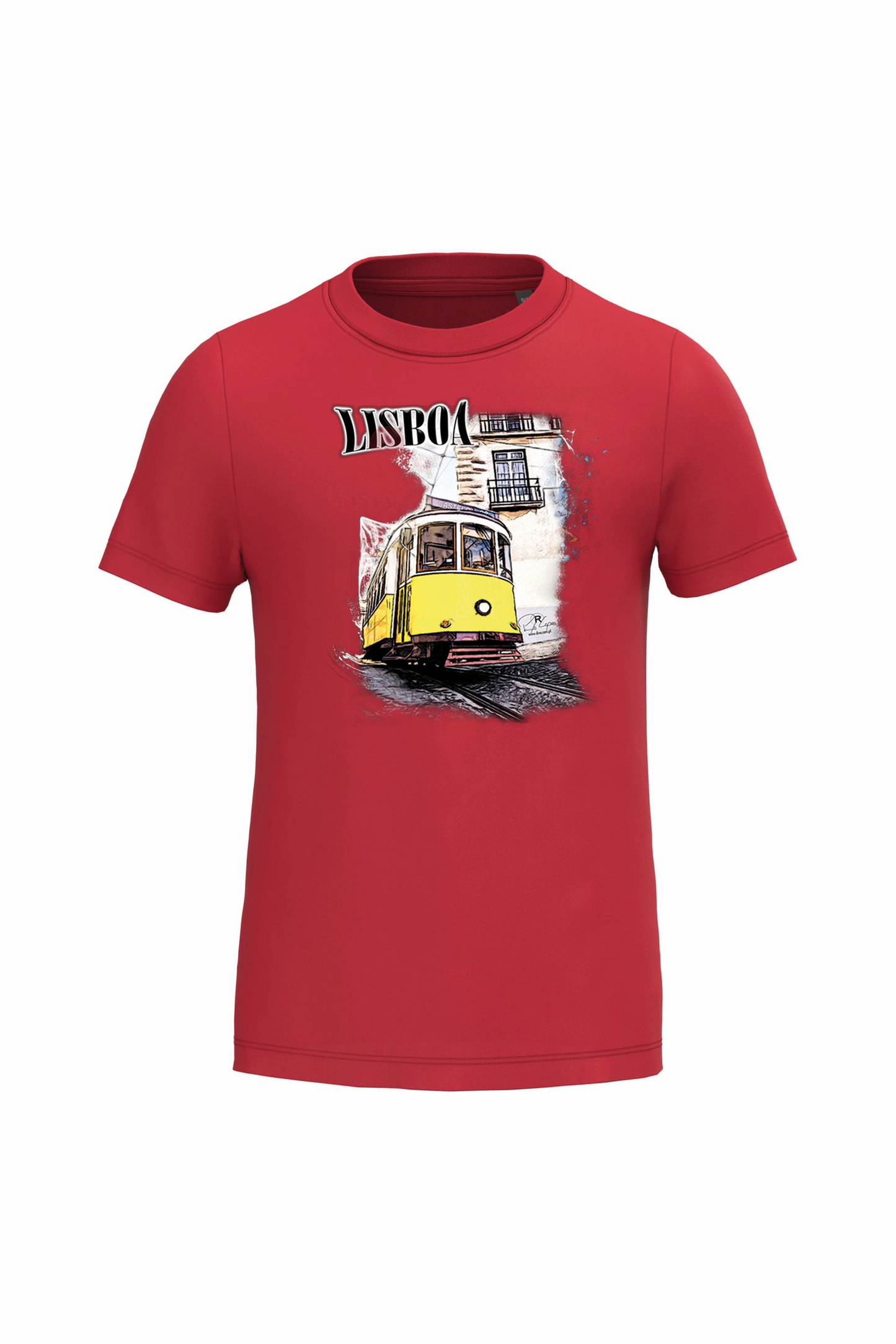T-shirt de Criança Kariban Crazy Tram