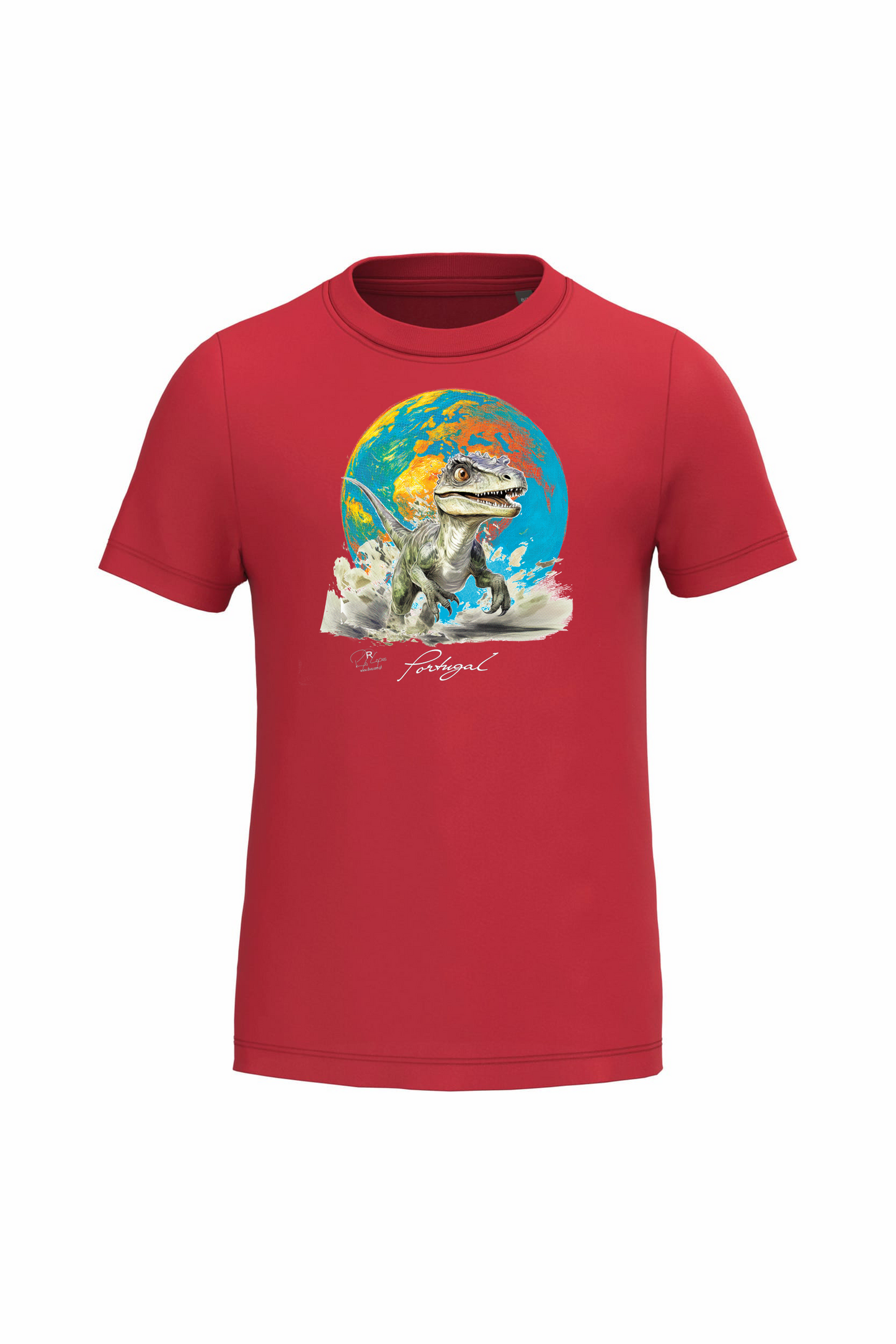 T-shirt de Criança Kariban Dino