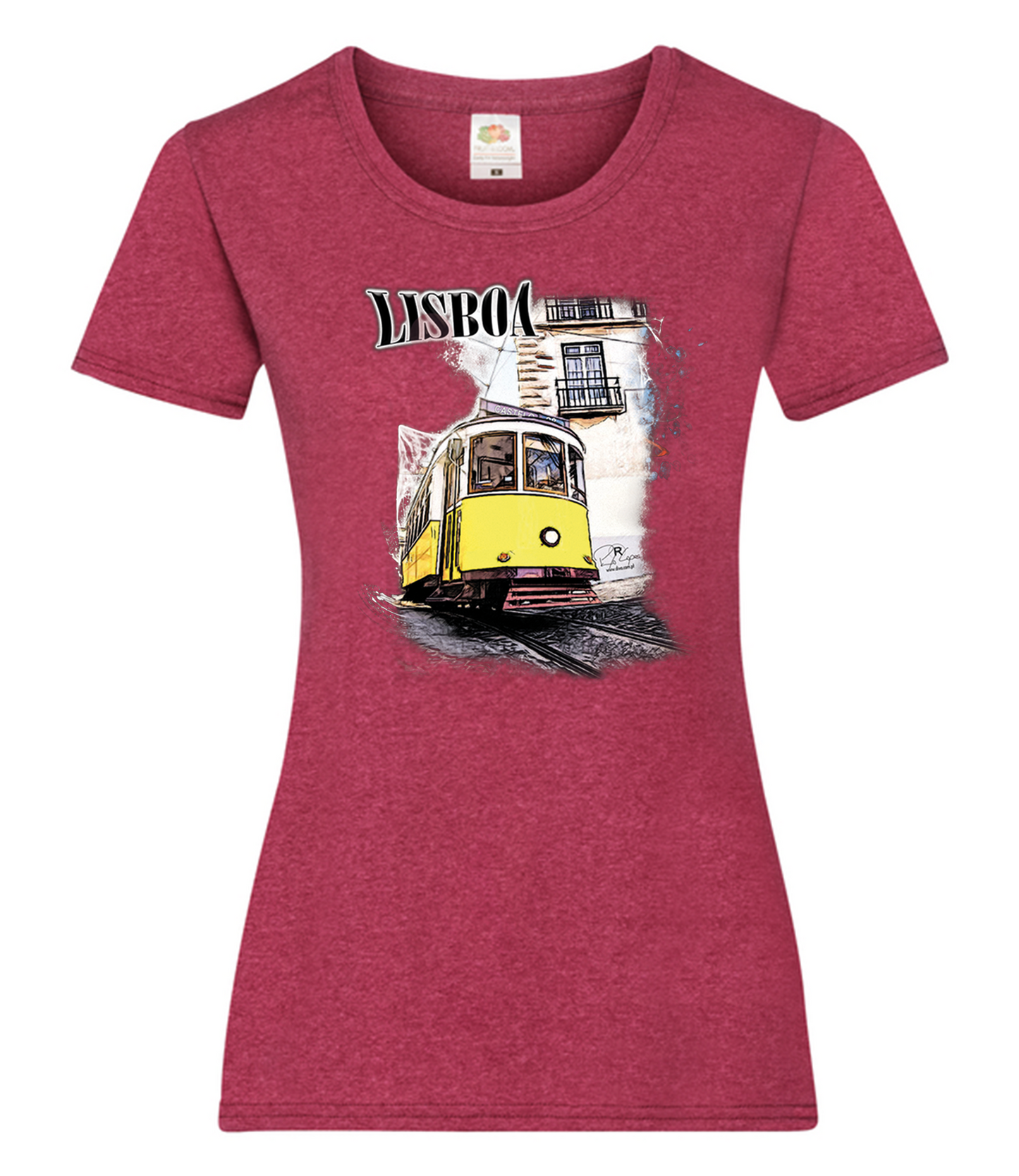 T-shirt Senhora Crazy Tram