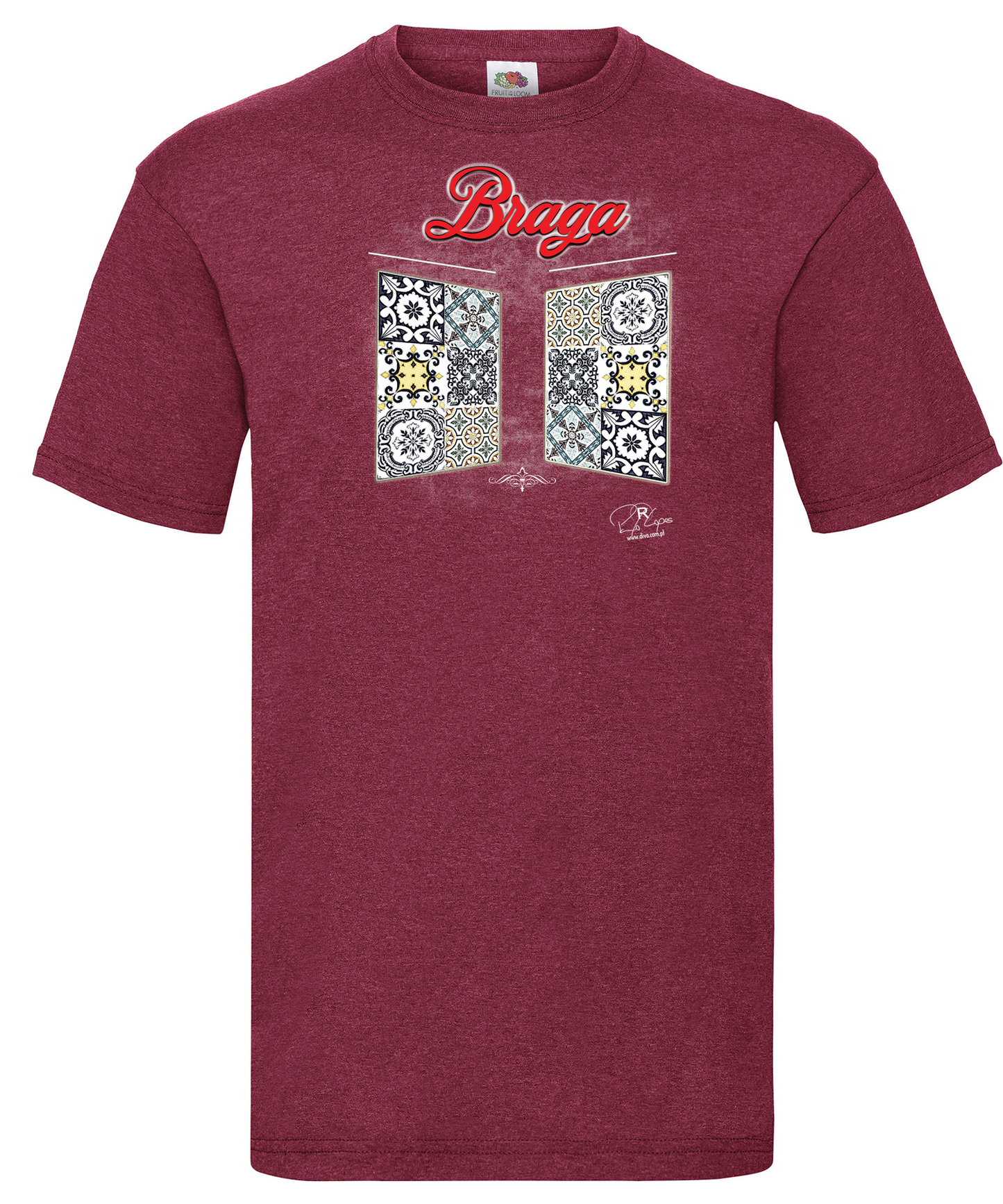 T-shirt Painel de Azulejos Braga