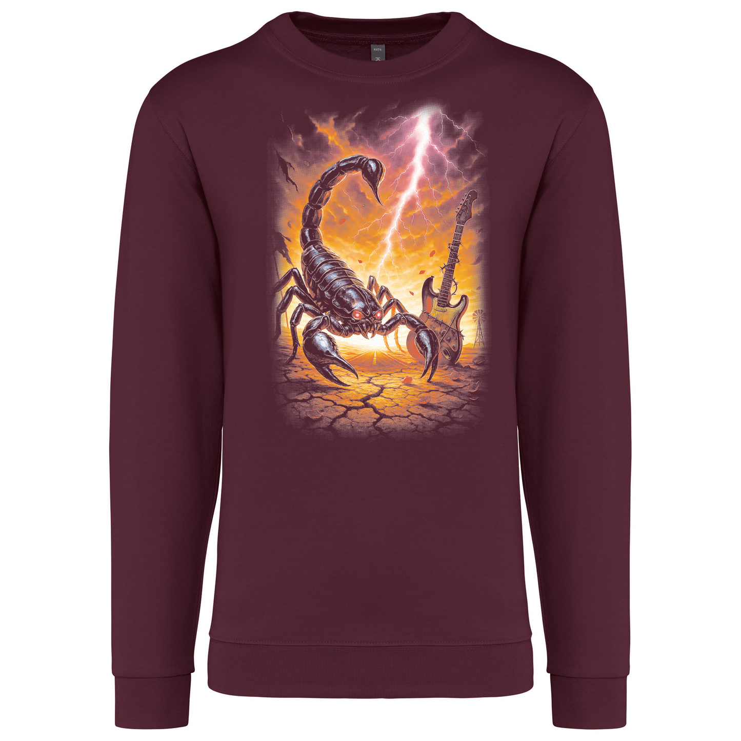 Sweatshirt Kariban sem Capuz Scorpion