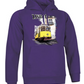 Sweatshirt Valento com Capuz, Crazy Tram