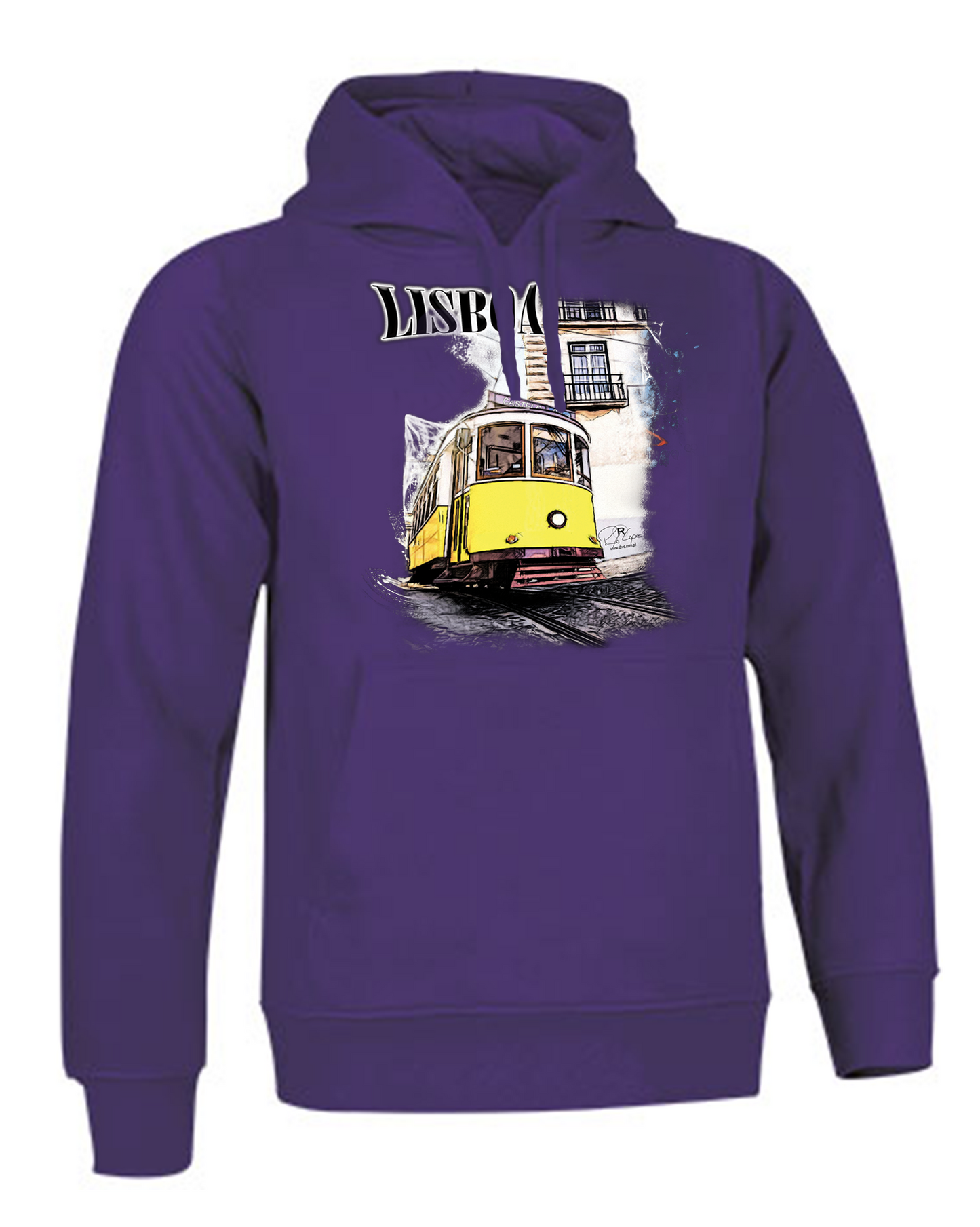 Sweatshirt Valento com Capuz, Crazy Tram
