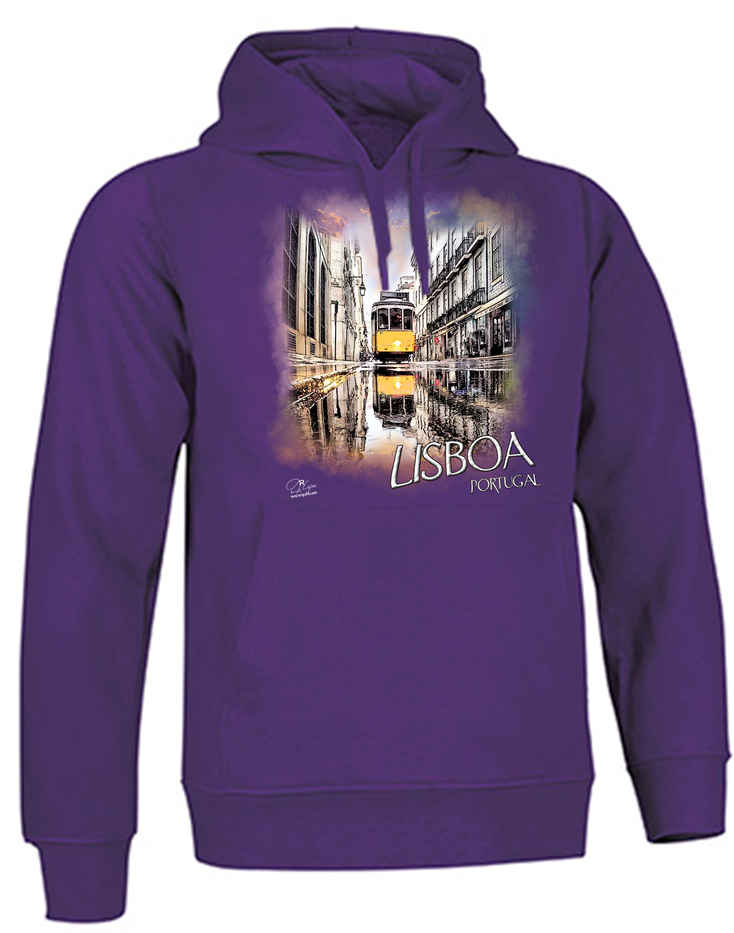 Sweatshirt Valento com Capuz, Espelho Lisboa