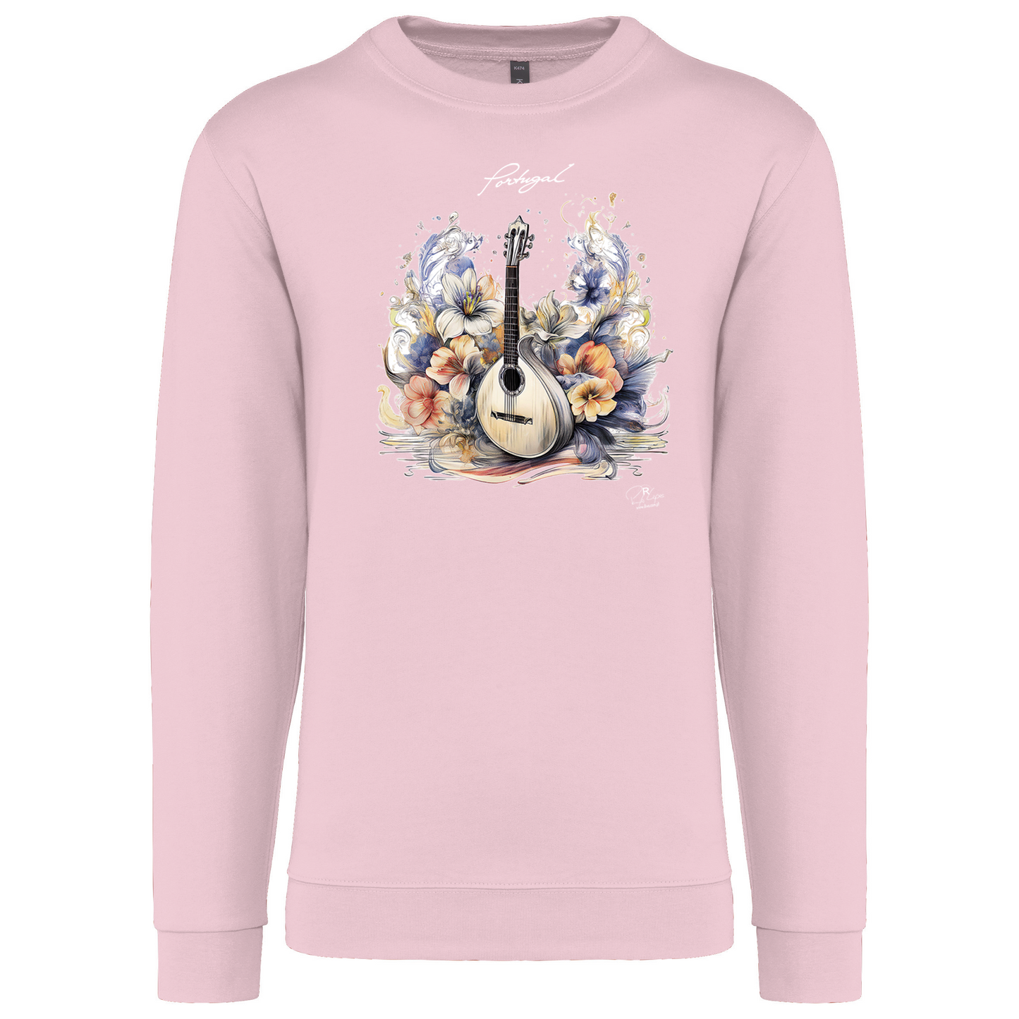 Sweatshirt Kariban sem Capuz Guitarra Portuguesa