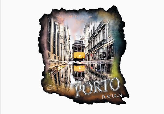 Magnético 3D  Espelho LP Porto