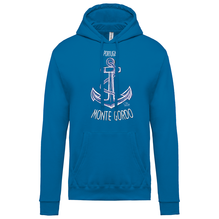 Sweatshirt Kariban com Capuz Âncora Monte Gordo