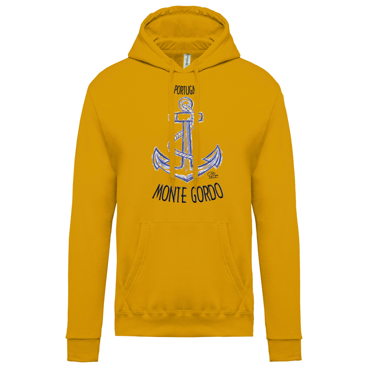 Sweatshirt Kariban com Capuz Âncora Monte Gordo