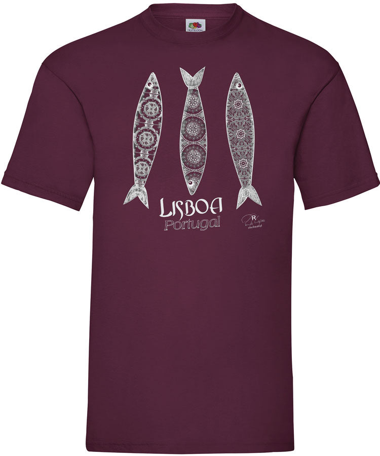 T-shirt 3 Sardinhas Lisboa
