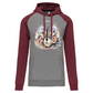 Sweatshirt Bicolor com capuz Guitarra Portuguesa
