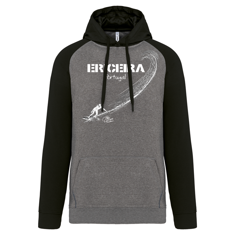 Sweatshirt Bicolor com capuz Surf Ericeira