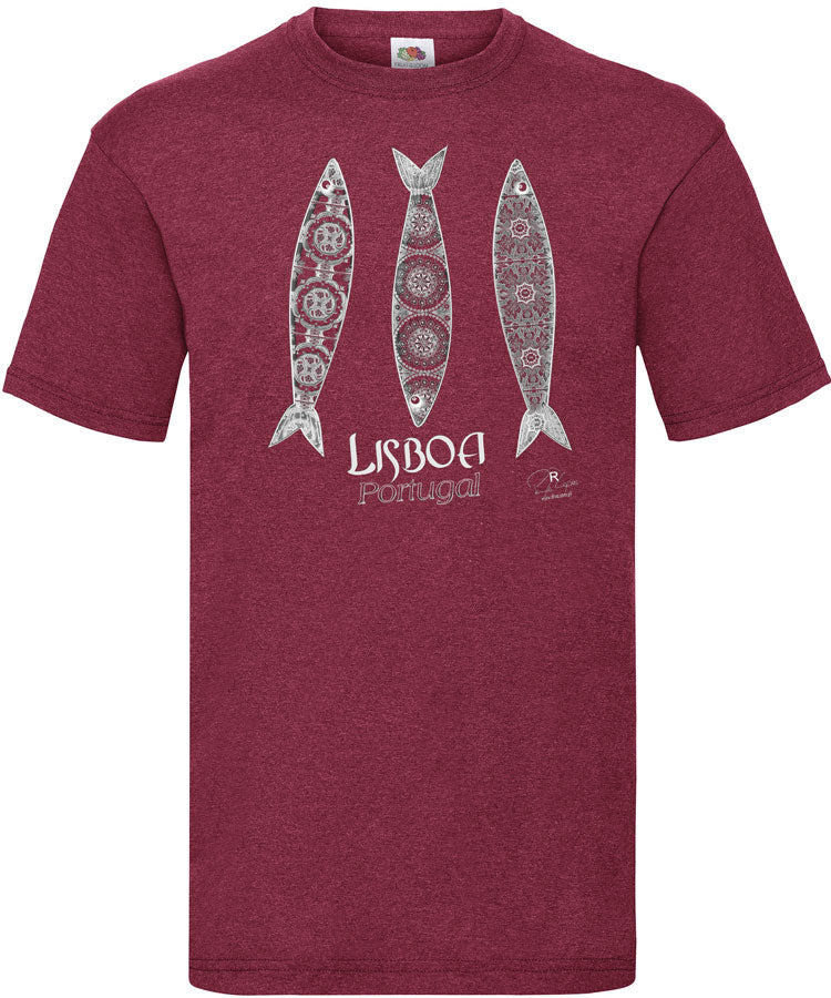 T-shirt 3 Sardinhas Lisboa