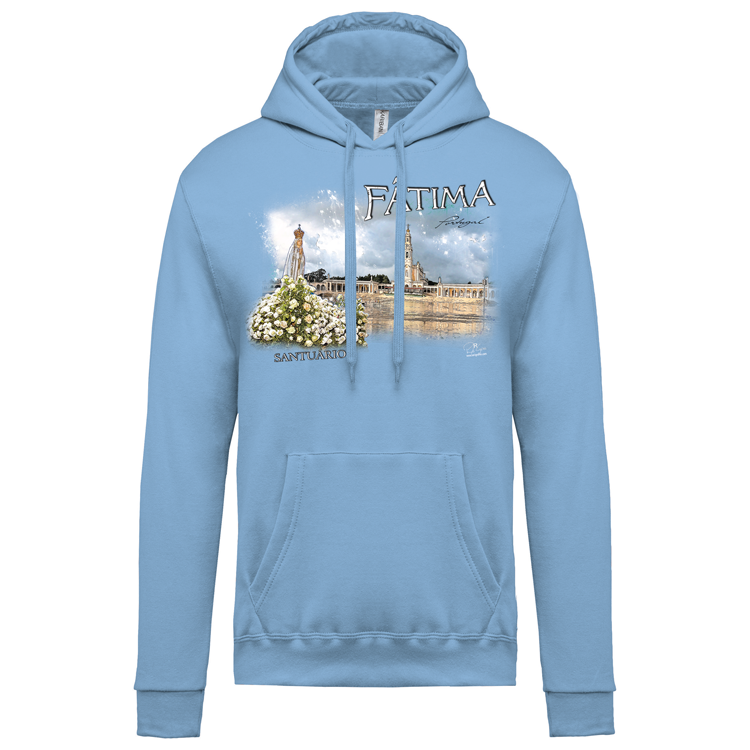 Sweatshirt Kariban com Capuz Santuário de Fátima
