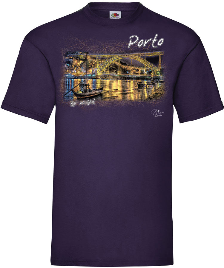 T-shirt Porto by Night