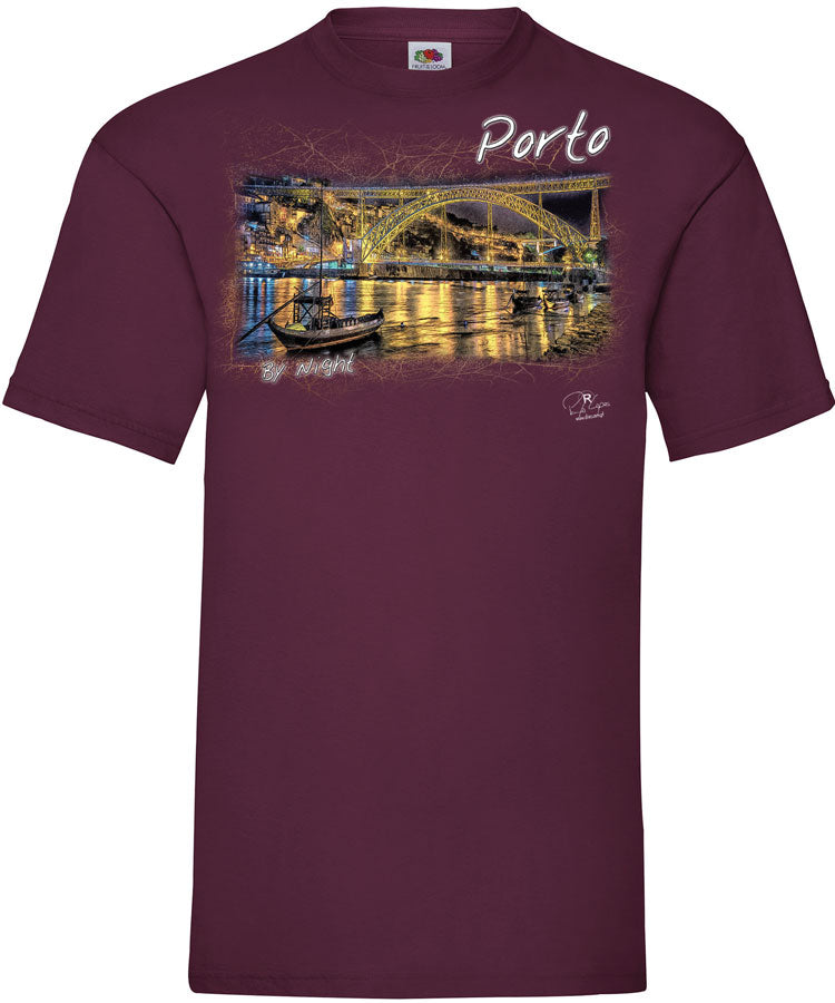 T-shirt Porto by Night