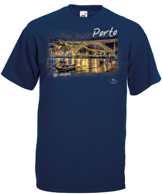 T-shirt Porto by Night