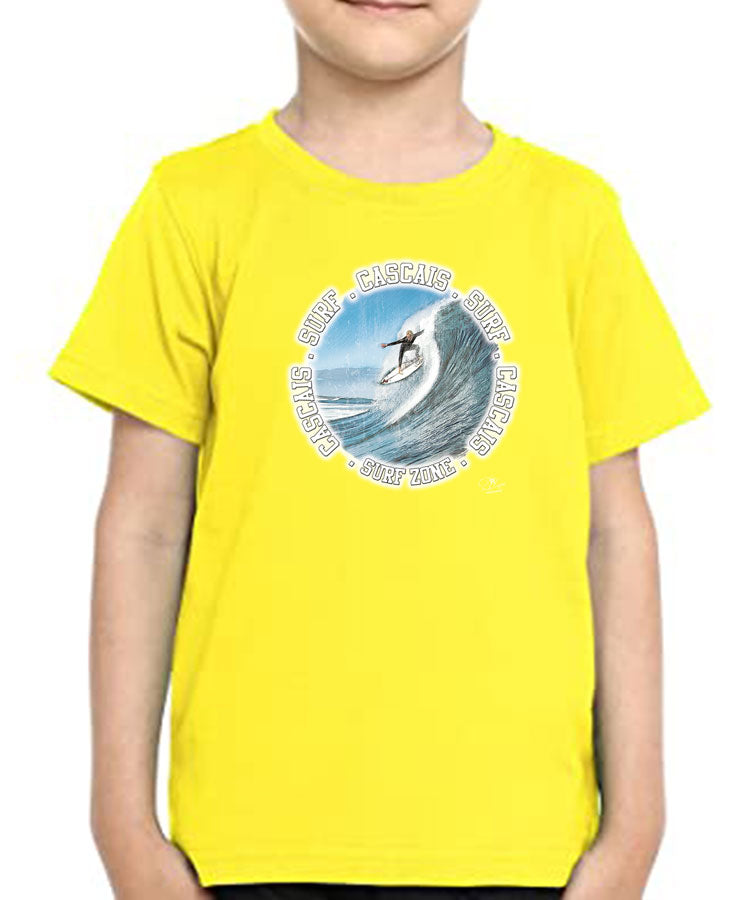 T-shirt Kids Surf Zone Cascais
