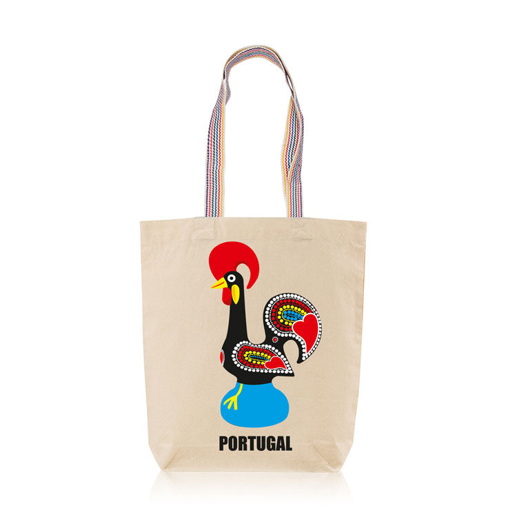 Saco de Asa Colorida Galo Barcelos