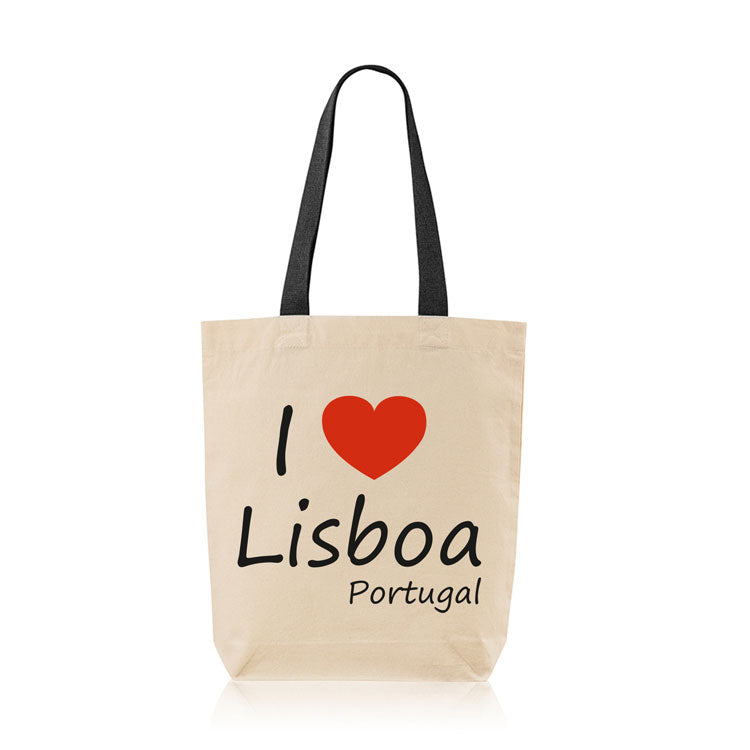 Saco de Asa Colorida I Love Lisboa