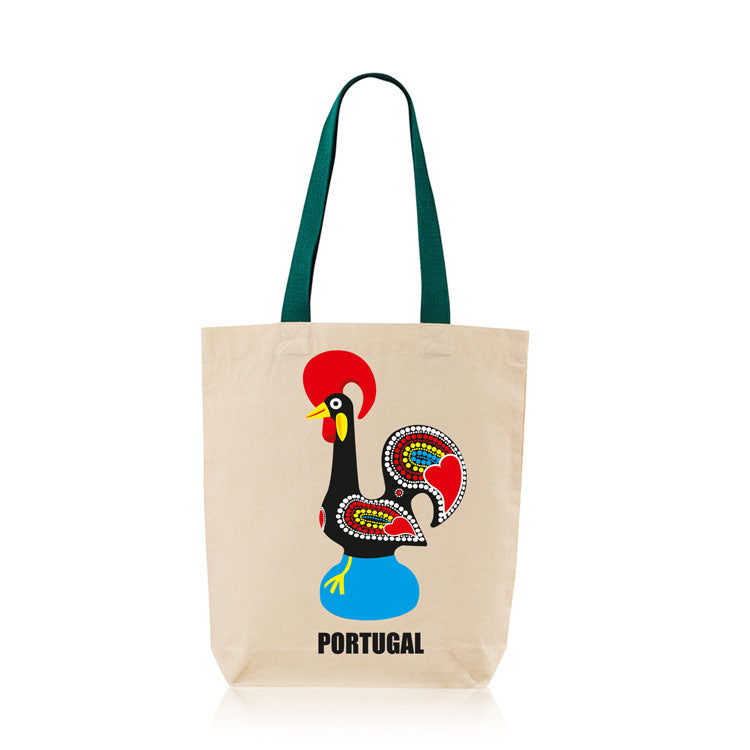 Saco de Asa Colorida Galo Barcelos