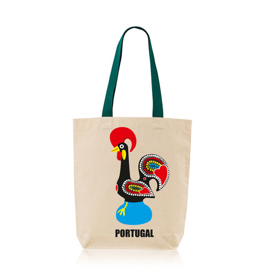 Saco de Asa Colorida Galo Barcelos