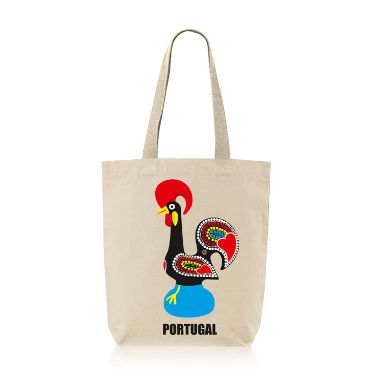 Saco de Asa Colorida Galo Barcelos