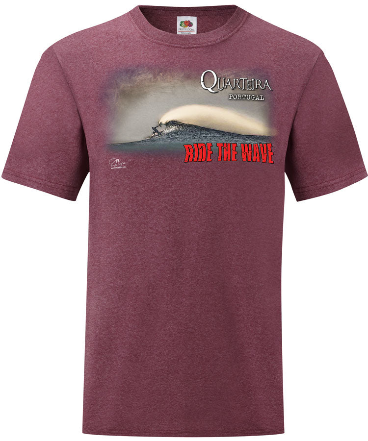 T-shirt Ride the Wave Quarteira
