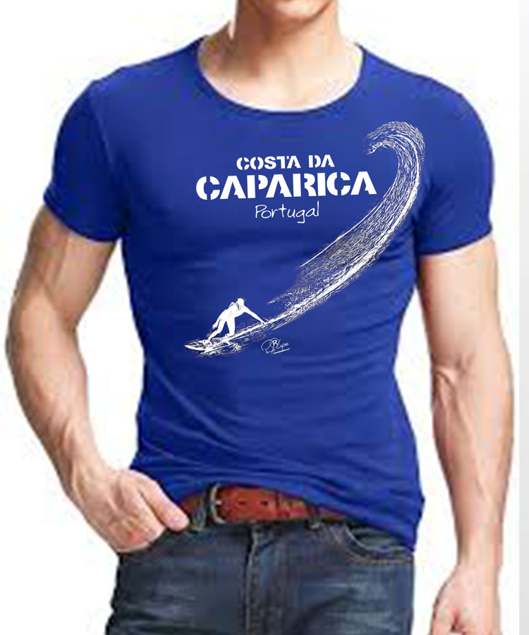 T-shirt Surf Costa da Caparica