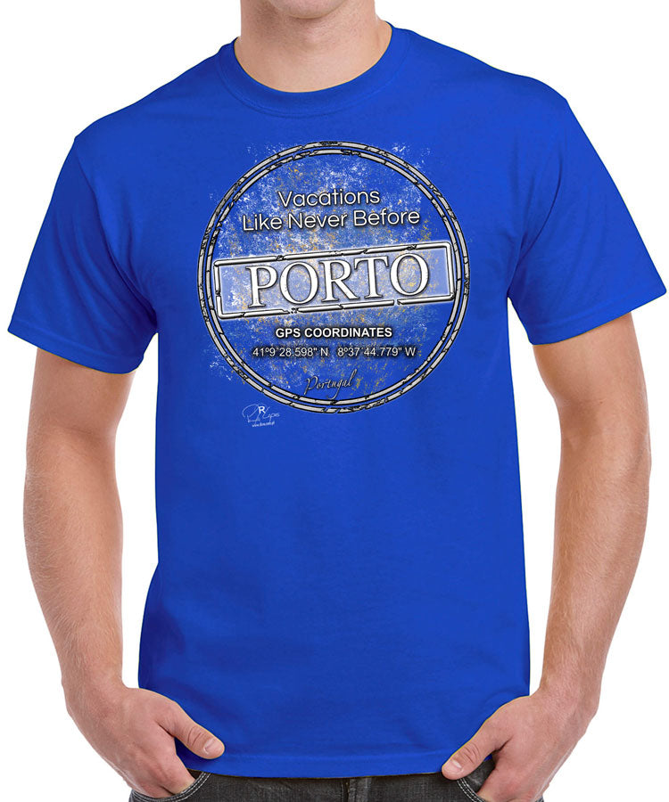 T-shirt GPS Porto