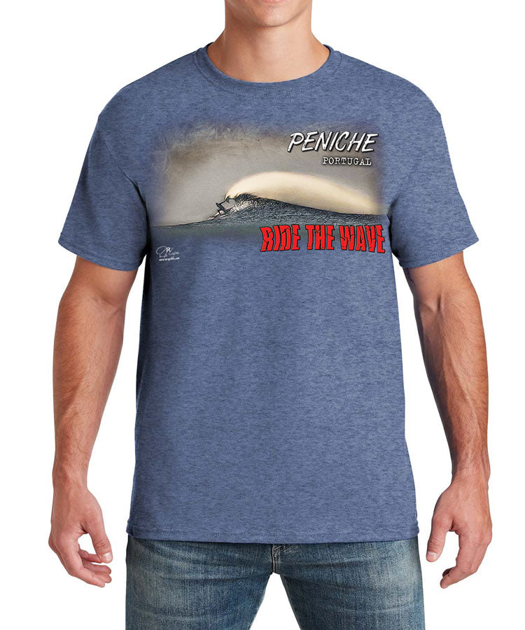 T-shirt Ride the Wave Peniche