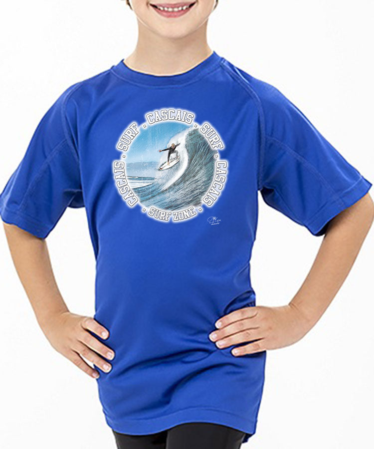 T-shirt Kids Surf Zone Cascais