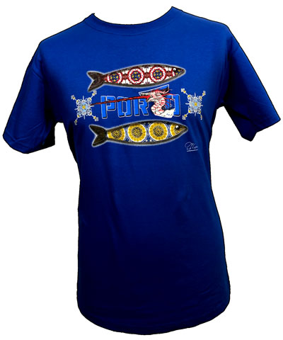T-shirt 2 Sardinhas Porto