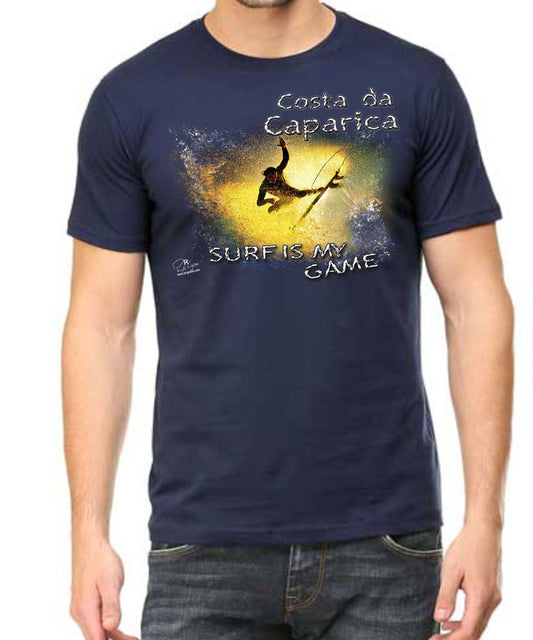 T-shirt Surf is my Game Costa da Caparica
