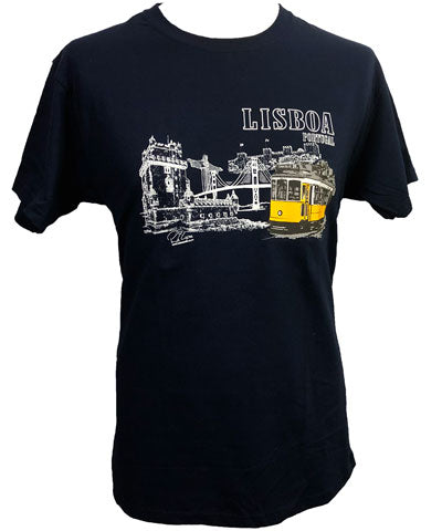 T-shirt Monumentos Lisboa