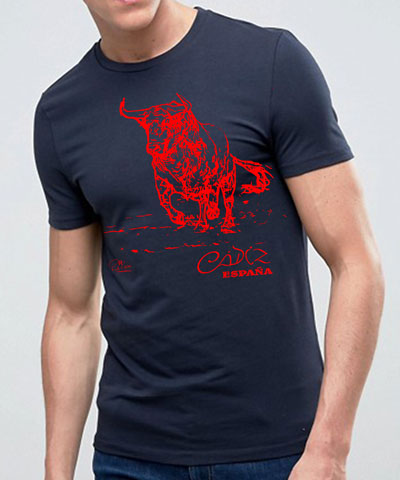 T-shirt Toro Cádiz