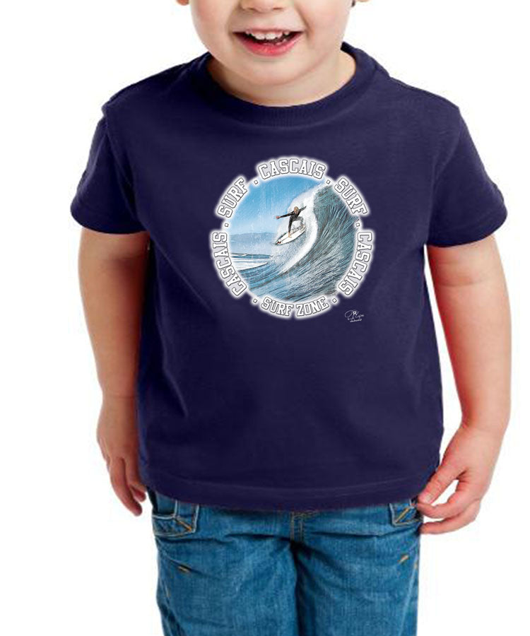 T-shirt Kids Surf Zone Cascais