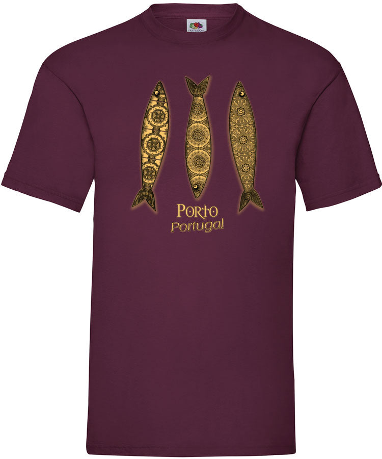 T-shirt 3 Sardinhas Porto