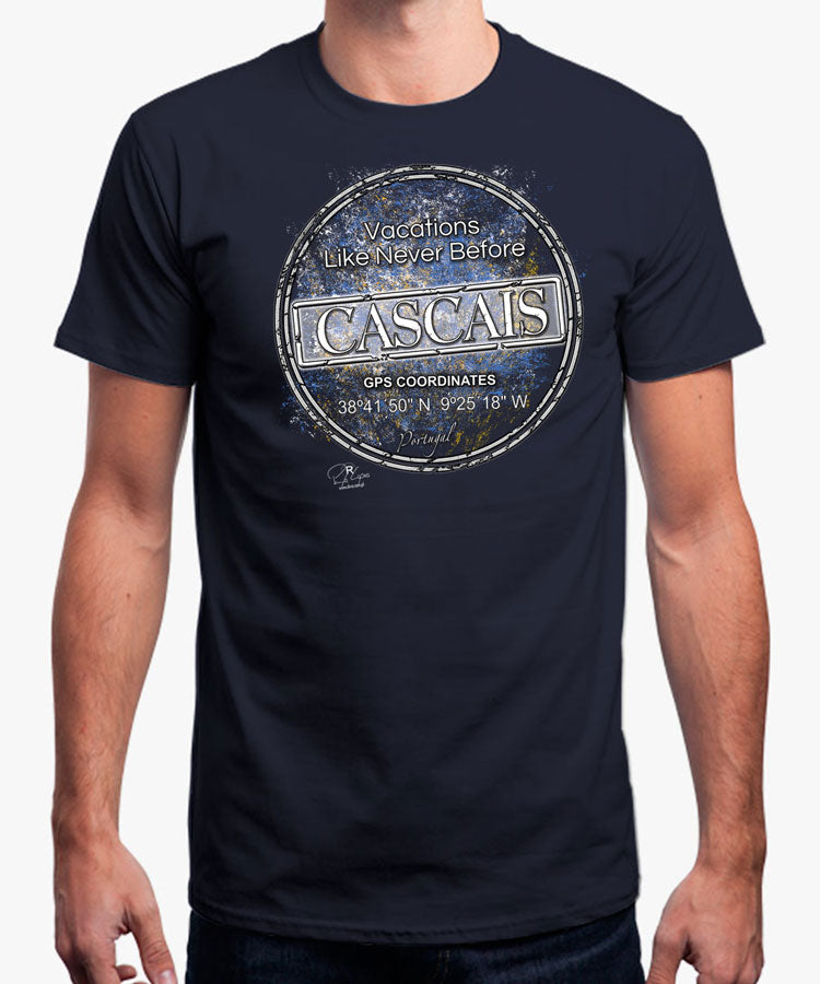 T-shirt GPS Cascais