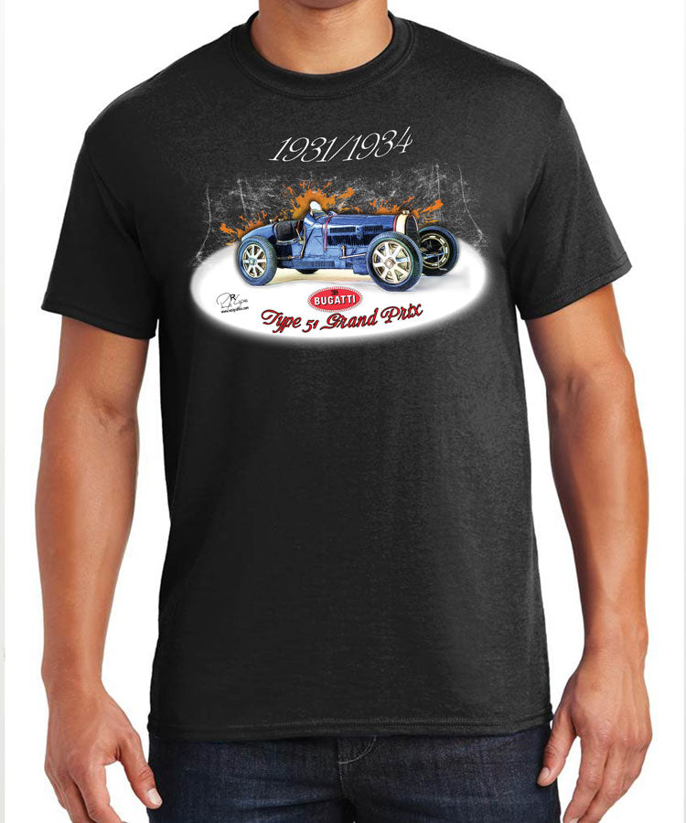 T-shirt Bugatti Type 51