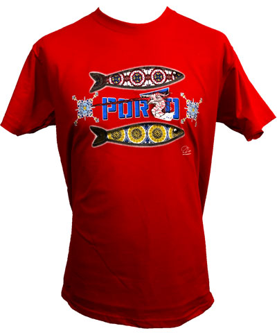 T-shirt 2 Sardinhas Porto