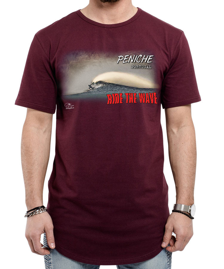 T-shirt Ride the Wave Peniche