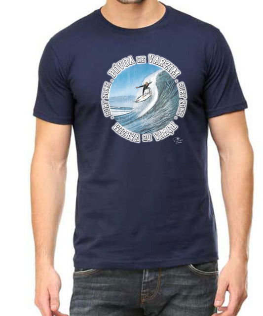T-shirt Surf Zone Póvoa de Varzim