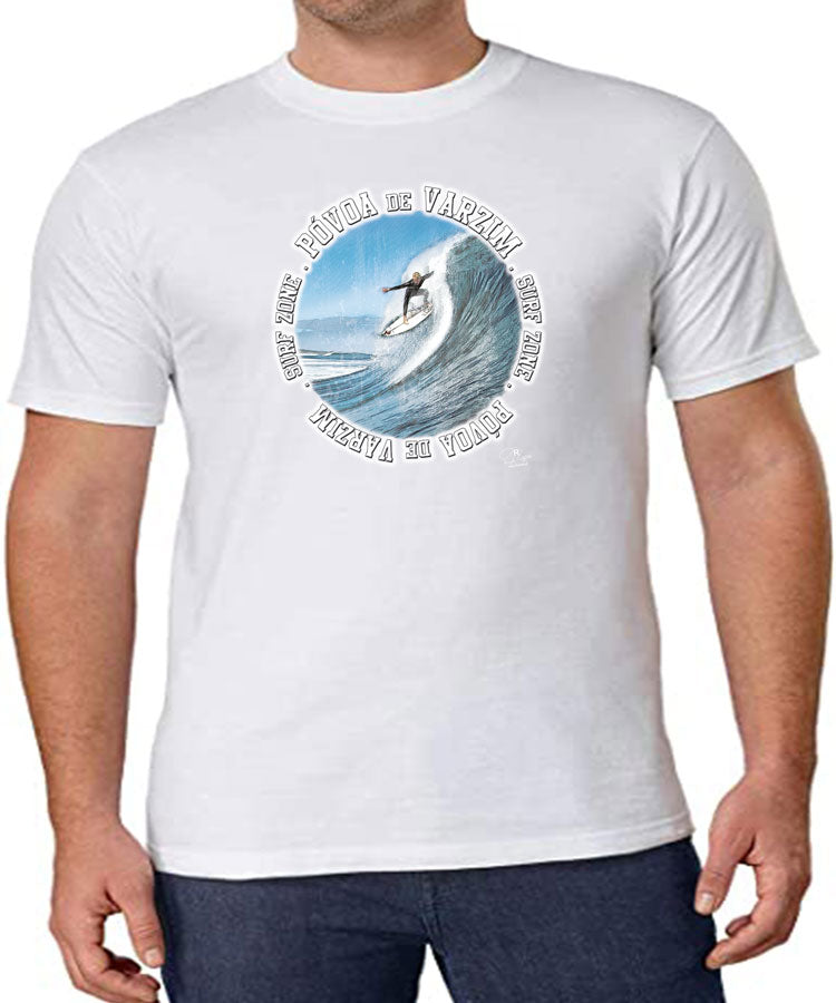 T-shirt Surf Zone Póvoa de Varzim