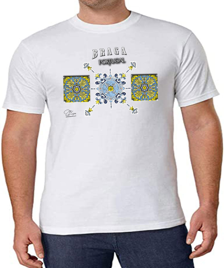 T-shirt Trilogia do Azulejo Braga