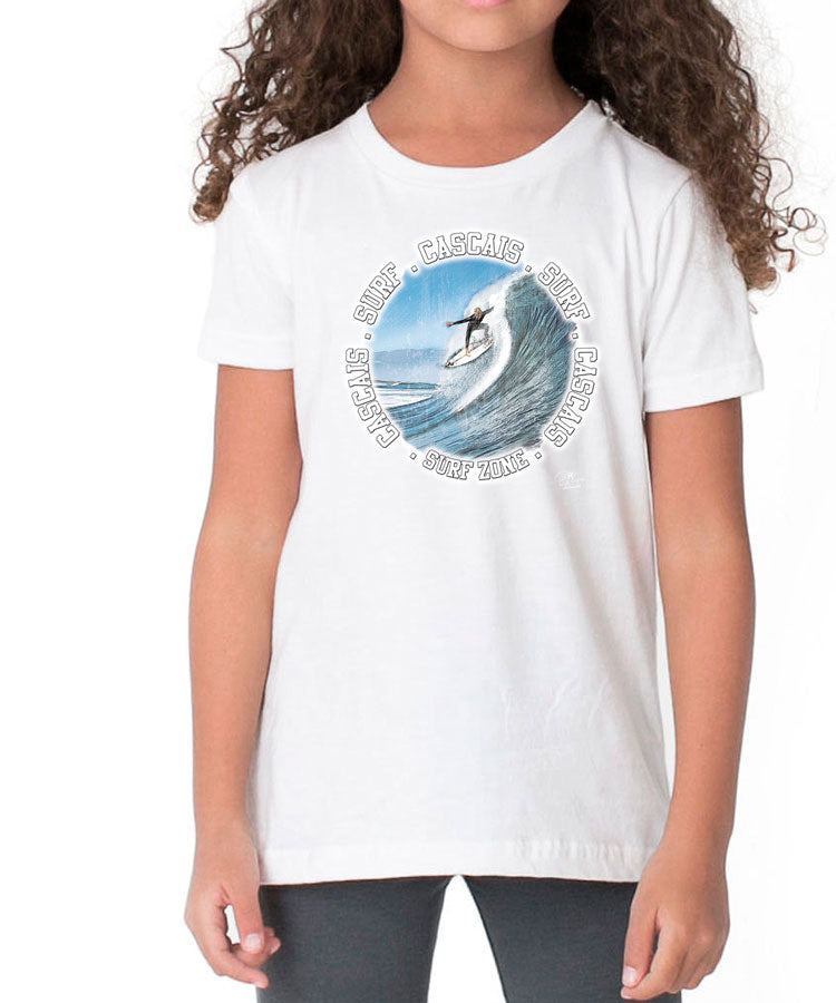 T-shirt Kids Surf Zone Cascais