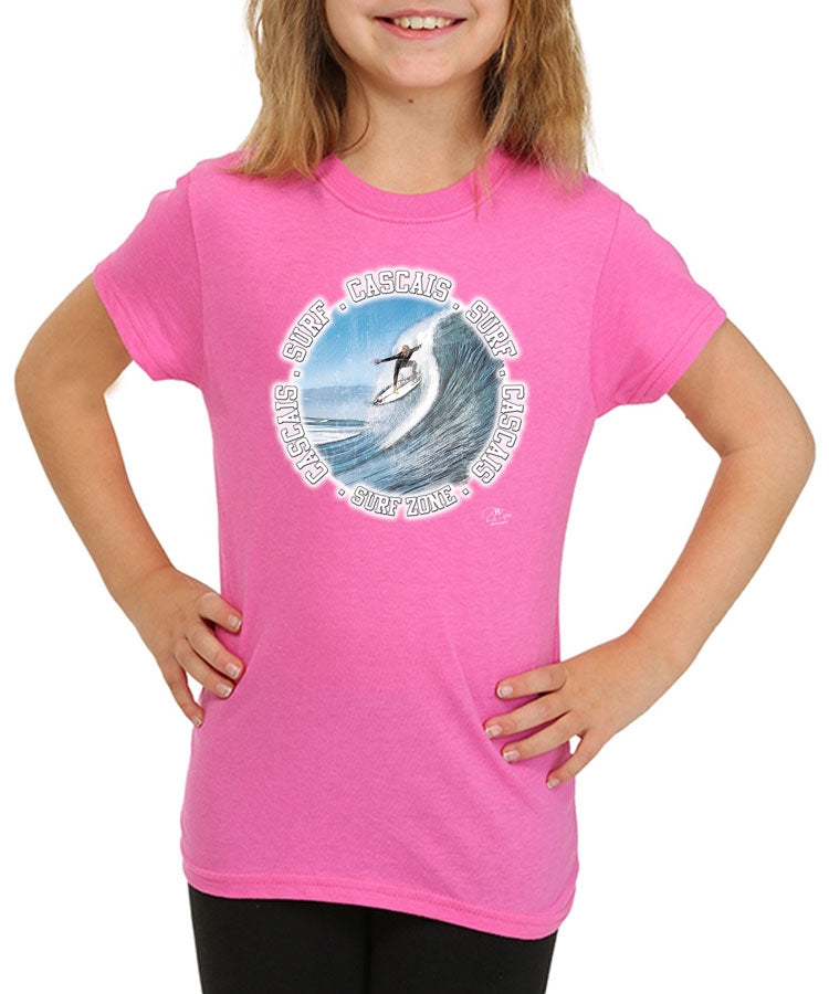 T-shirt Kids Surf Zone Cascais