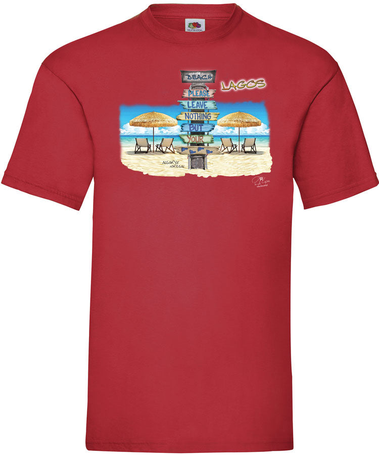 T-shirt Pegadas Lagos